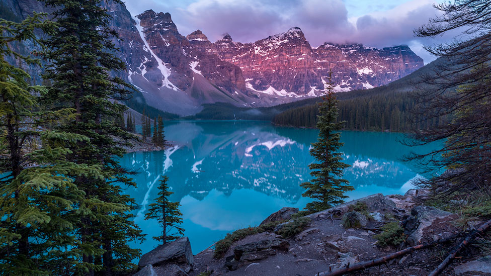 frozen lake