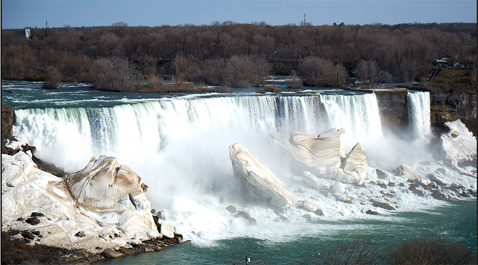 landscape waterfalls