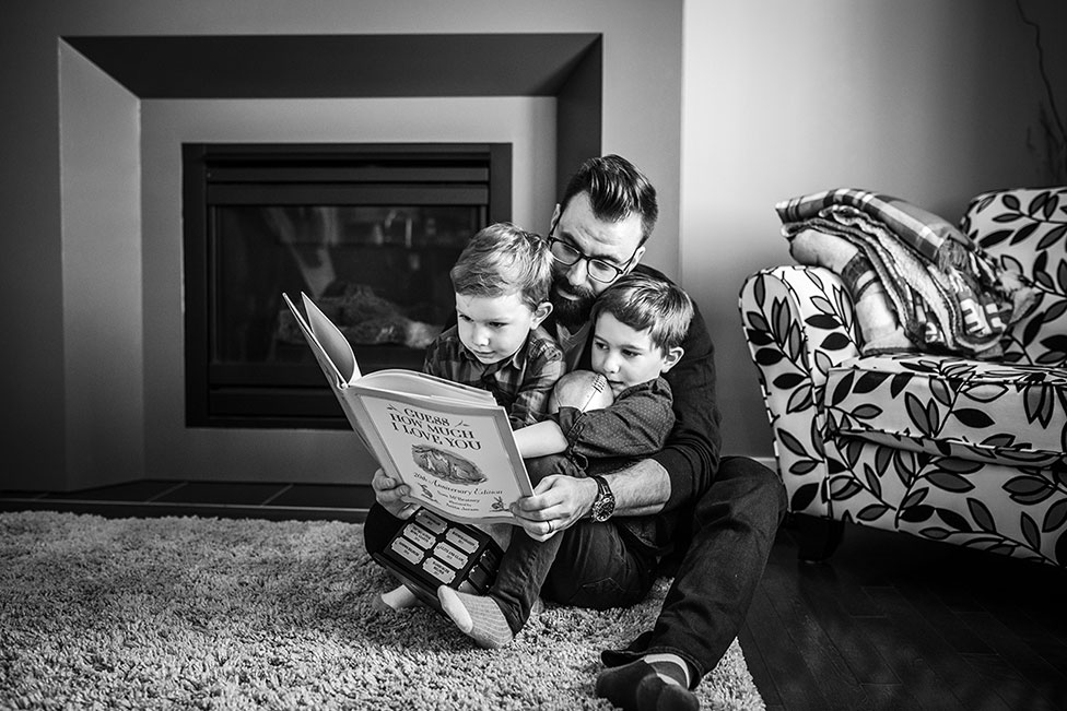 family reading