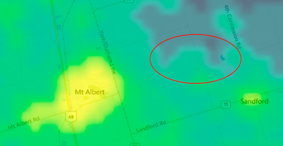 LIGHT POLLUTION MAP