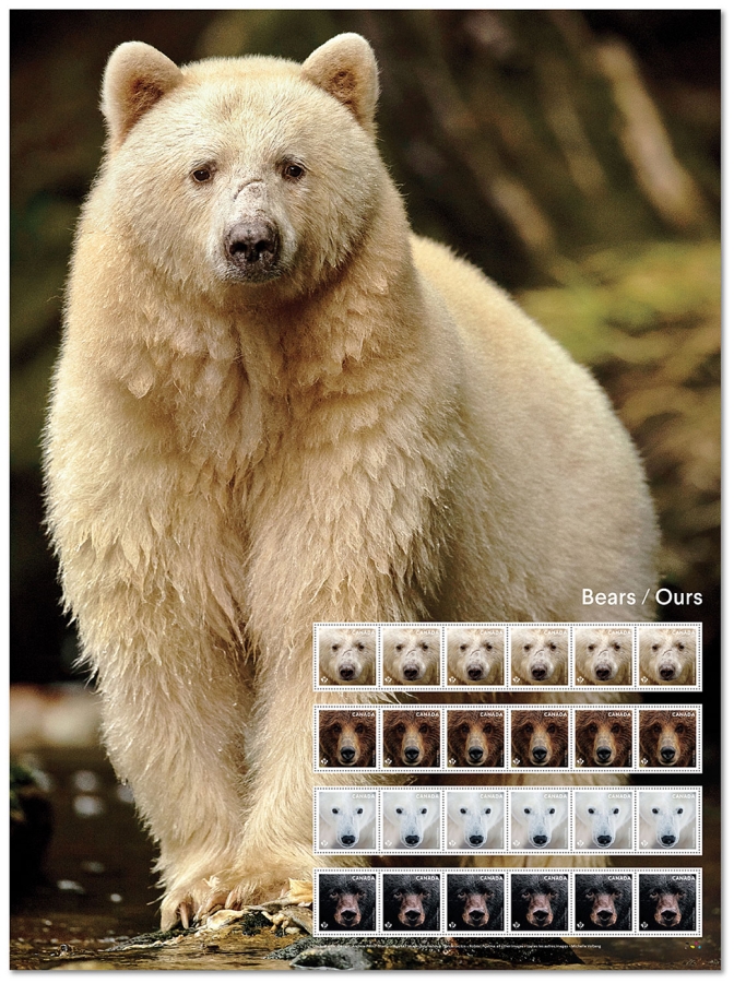 Spirit Bear Stamps