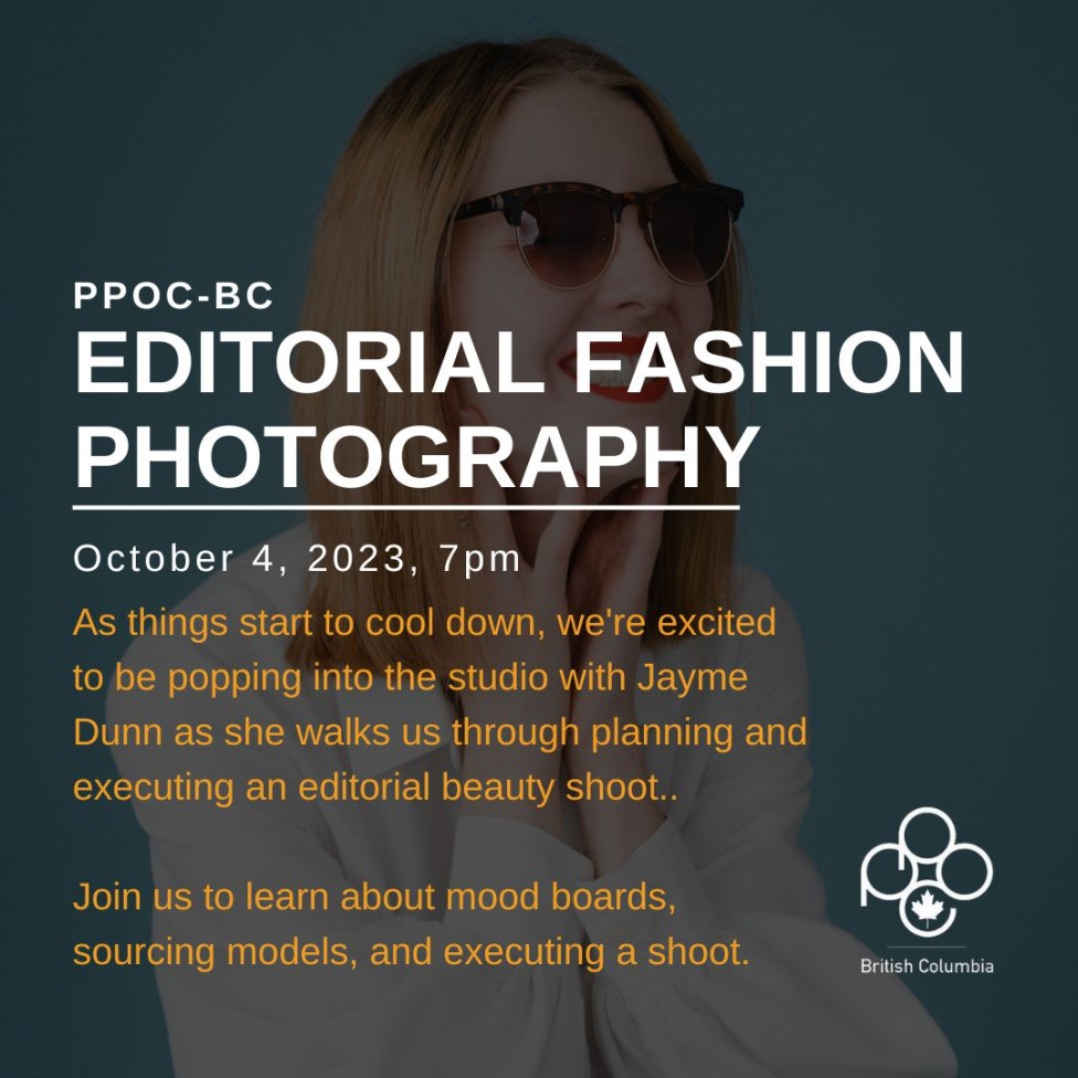 “Editorial Fashion Photography” with Jayme Dunn