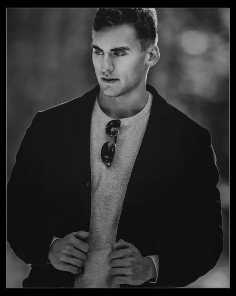 An outdoor photo of a young man by Moncton photographer Jason bowie