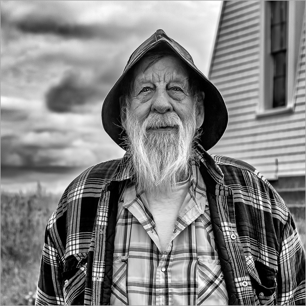 Portrait of a Lighthouse Keeper by Berni Wood