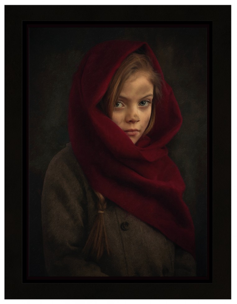 A creative portrait of a poor little girl by Jamie Bard