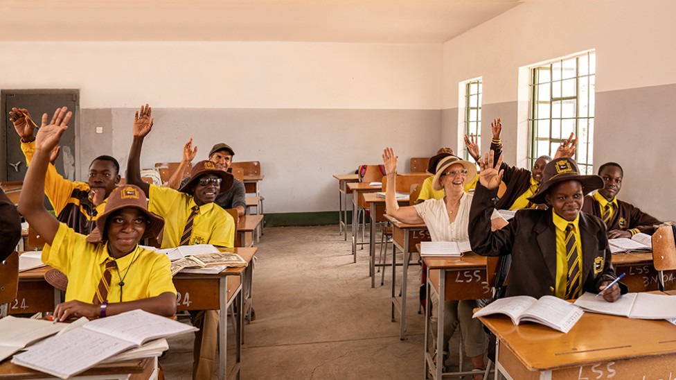 The Lesedi school in Zimbabwe
